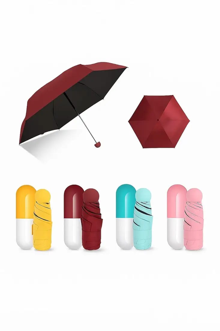 Portable Mini Capsule – Compact Pocket Shade for Men, Women & Kids