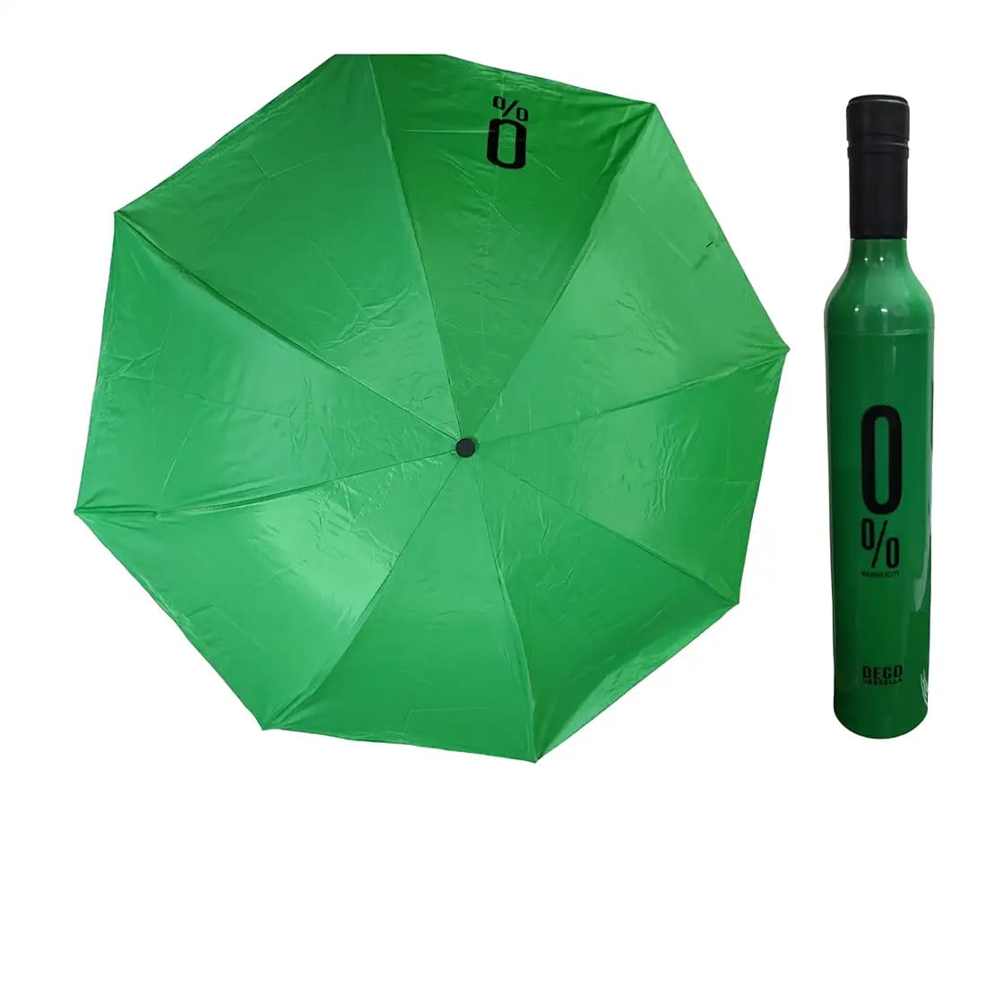 Mini Wine Bottle Umbrella Portable Folding UV Proof Compact Lightweight Travel Umbrella